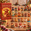 24 Days Christmas Highland Cow Advent Calendar 2026, Figurines Farmhouse Holiday Decor LM32 670173