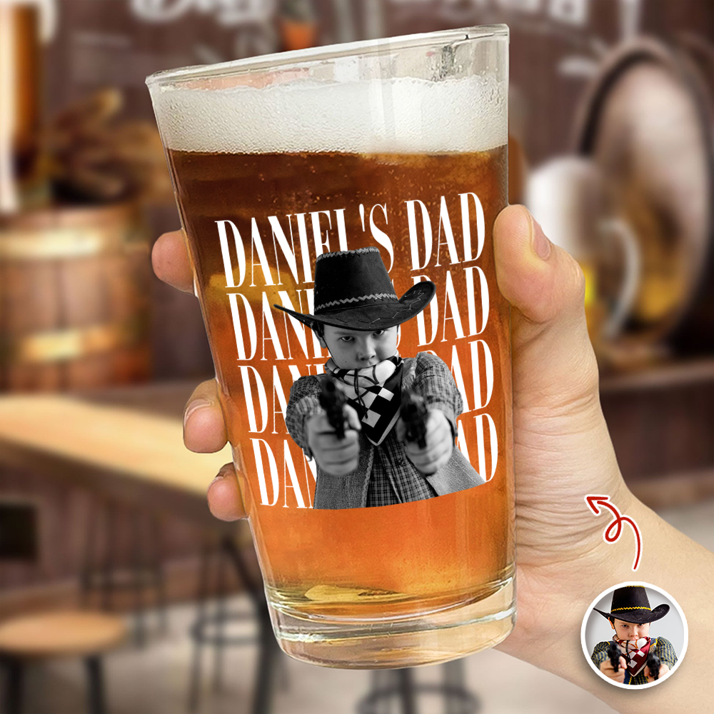 Personalized Vintage Photo Dad Gift For Father's Day TH10 170079