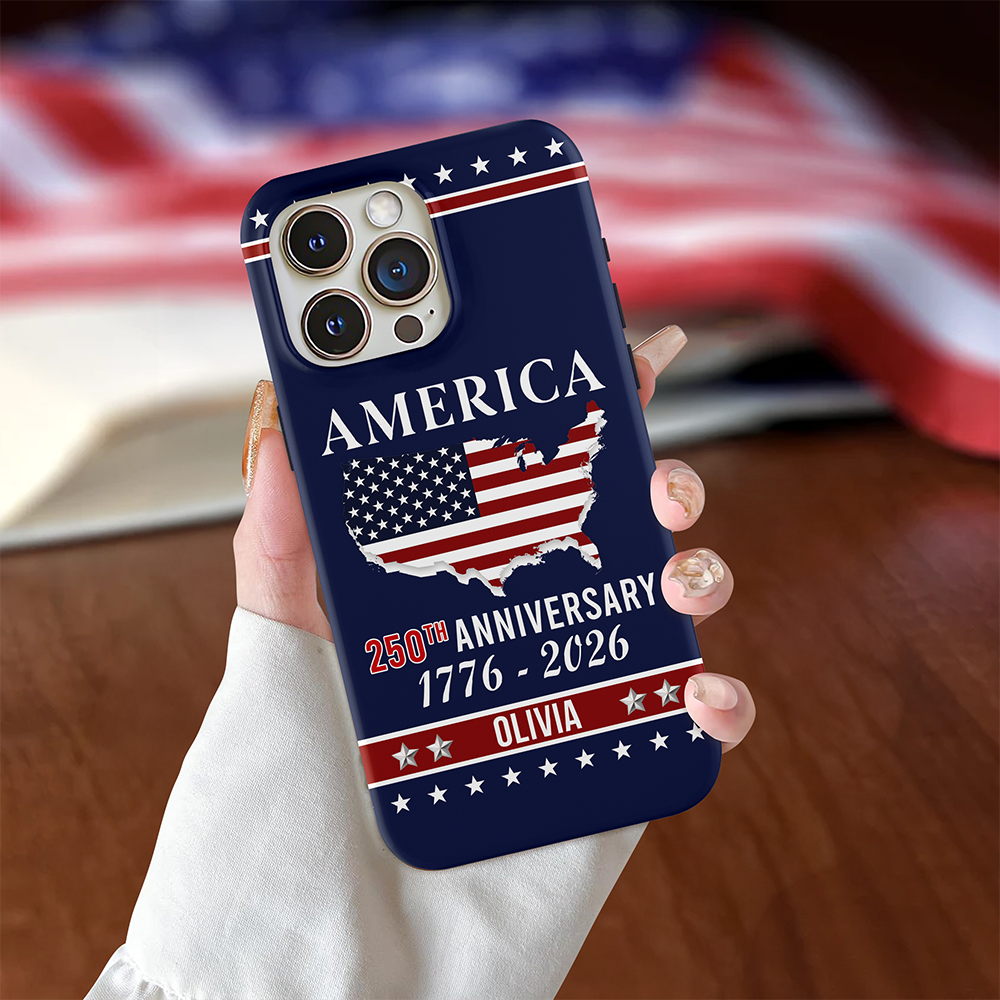 Personalized Name America 250th Anniversary Phone Case TH10 898611