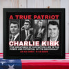 The Greatness Of Our Nation - A True Patriot Charlie Kirk Picture Frame HO82 65800