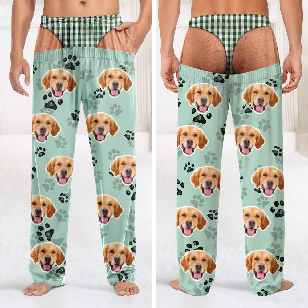 Custom Pet Photo Funny Sweatpants Pet Lover Gift CH07 180518