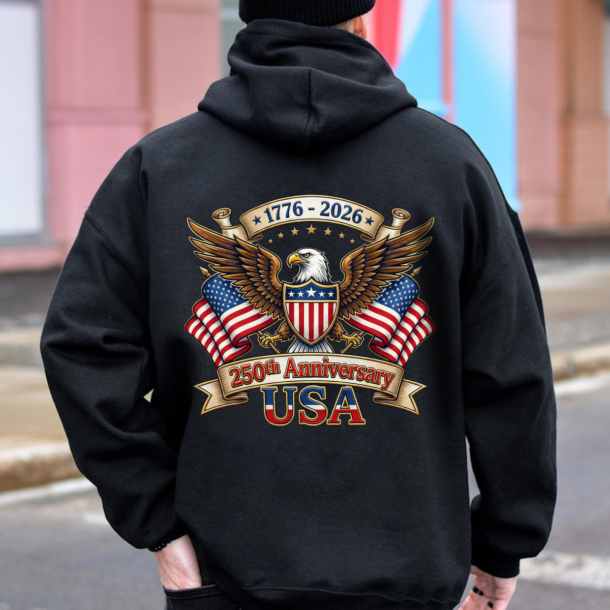 250th Anniversary USA 1776-2026 Back Shirt CH07 911066