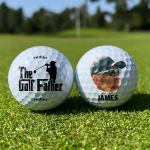 Custom Photo The Goft Father Golf Ball For Sport Player LM32 893475