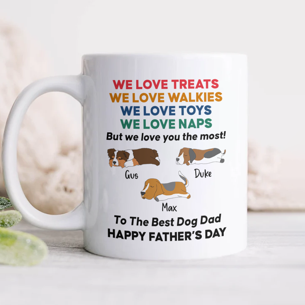 Personalized Love You The Most - Personalized Custom Coffee Mug HO82 894072