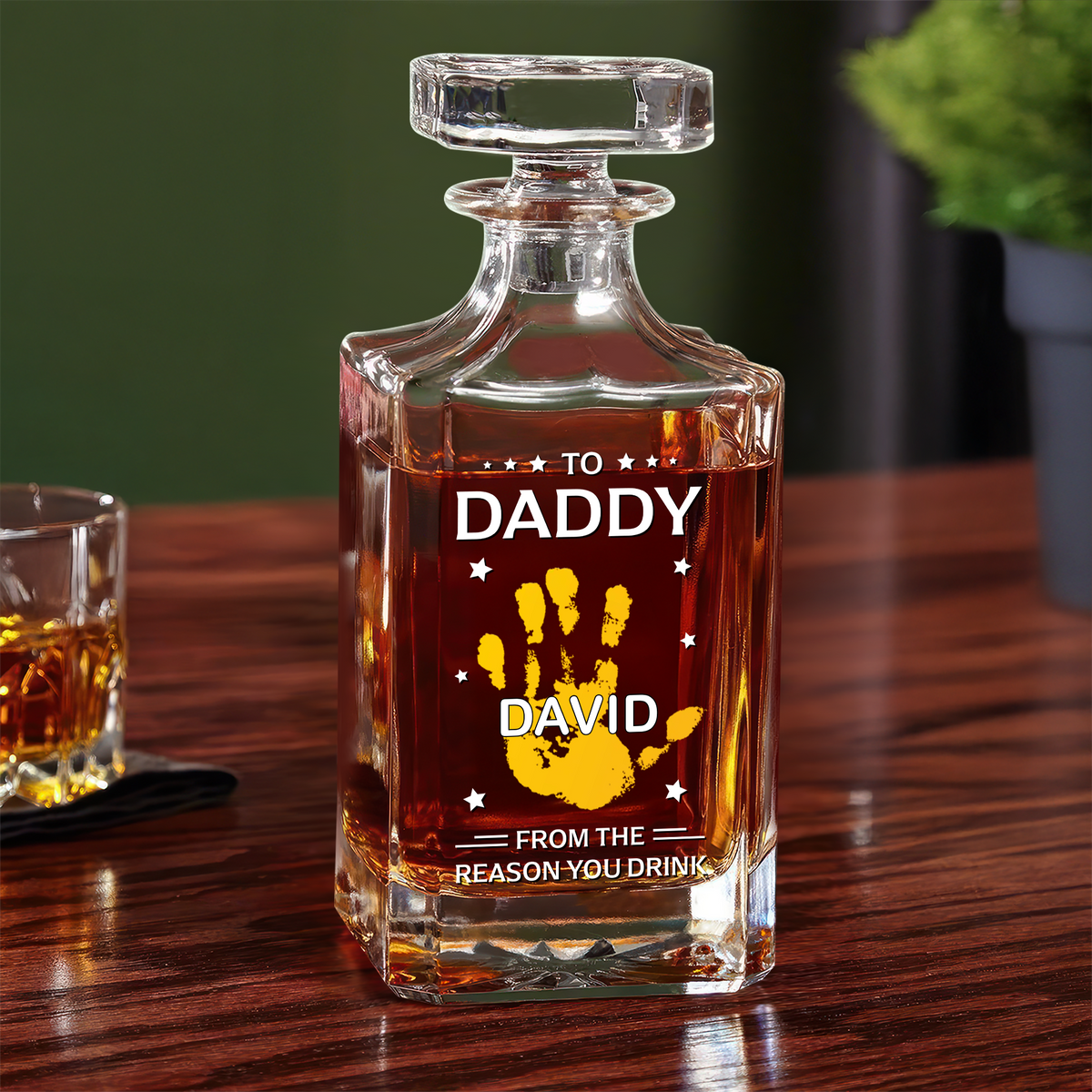 Personalized From The Reasons You Drink Decanter Gift For Dad, Grandpa HO82 894462