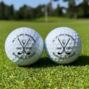 Custom Name In Loving Memory Golf Ball Perfect Gift for Golf Lovers TH10 898155