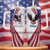 Custom Name American Pride Patriotic 250th Anniversary Eagle Tumbler 40oz HA75 921006