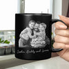 Personalized Dad and Kid Photo Black Mug Gift For Father's Day CH07 911356