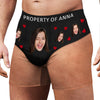 Custom Funny Face Men's Boxer Briefs – Personalized Gift for Him LM32 669549