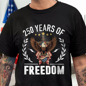 America 250 of Freedom With Eagle Dark Shirt For Family Gift LM32 895139