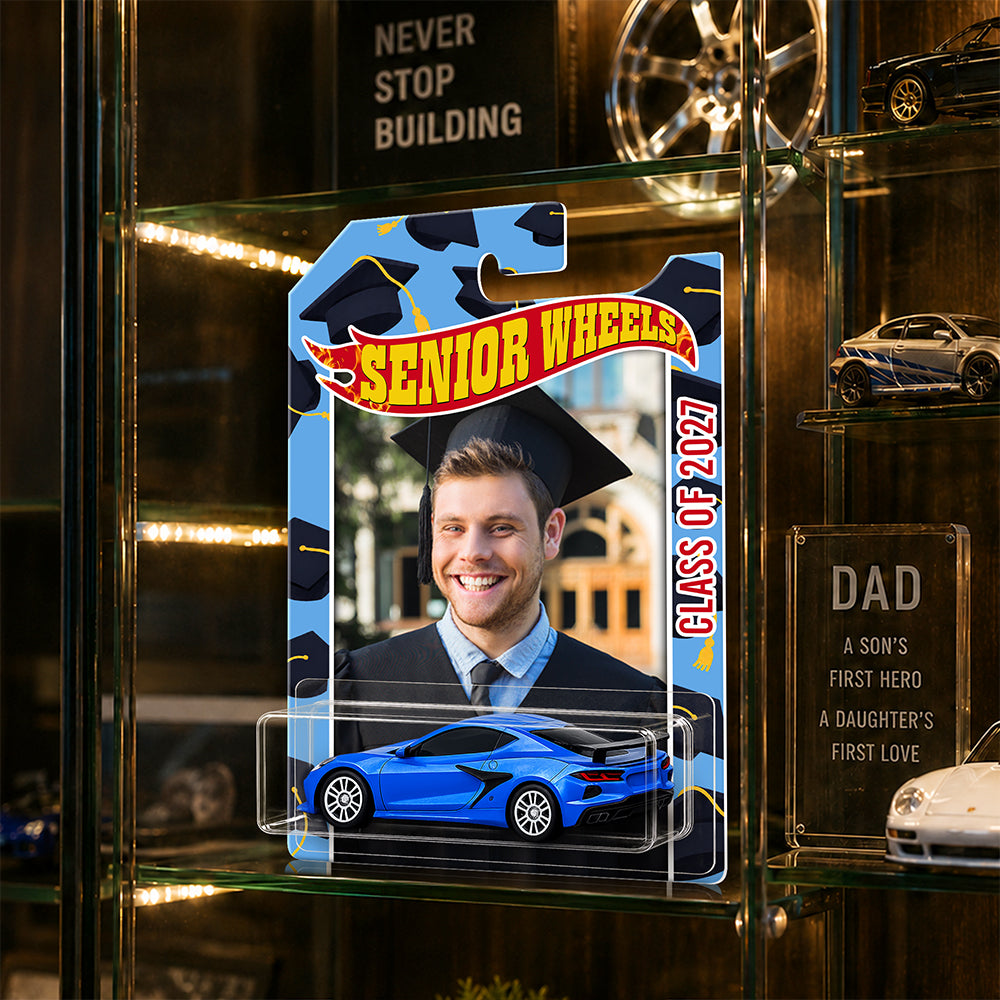 Custom Photo Senior Class Of 2027 Wheels - Personalized Graduation Keepsake CH07 180332