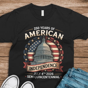 250 Years Of America Front Shirt TH10 894651