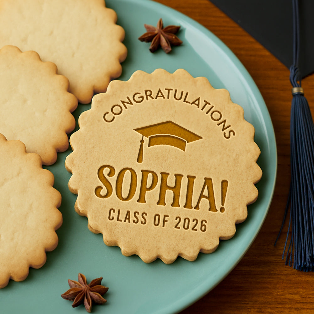 Custom Name Congratulations Class Of 2026 Graduation Cookie Stamp CH07 911042