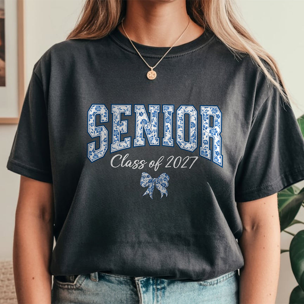 Senior Class Of 2027 Comfort Shirt For Seniors & Family, Graduation Gift TH10 170629