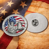 United State Of America 250th 1776 - 2026 Stainless Steel Metal Pin for Patriot's Day Independence Day TH10 169425