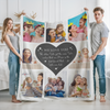 Custom Photo To The World You Are A Mum But To Me You Are The World Blanket Gift For Mother's Day TH10 892571