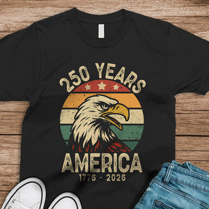 250 Years Of America Dark Shirt TH10 894613