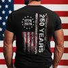 America 250th Birthday US Flag 250 Years We The People Back Side Dark Shirt HA75 897382