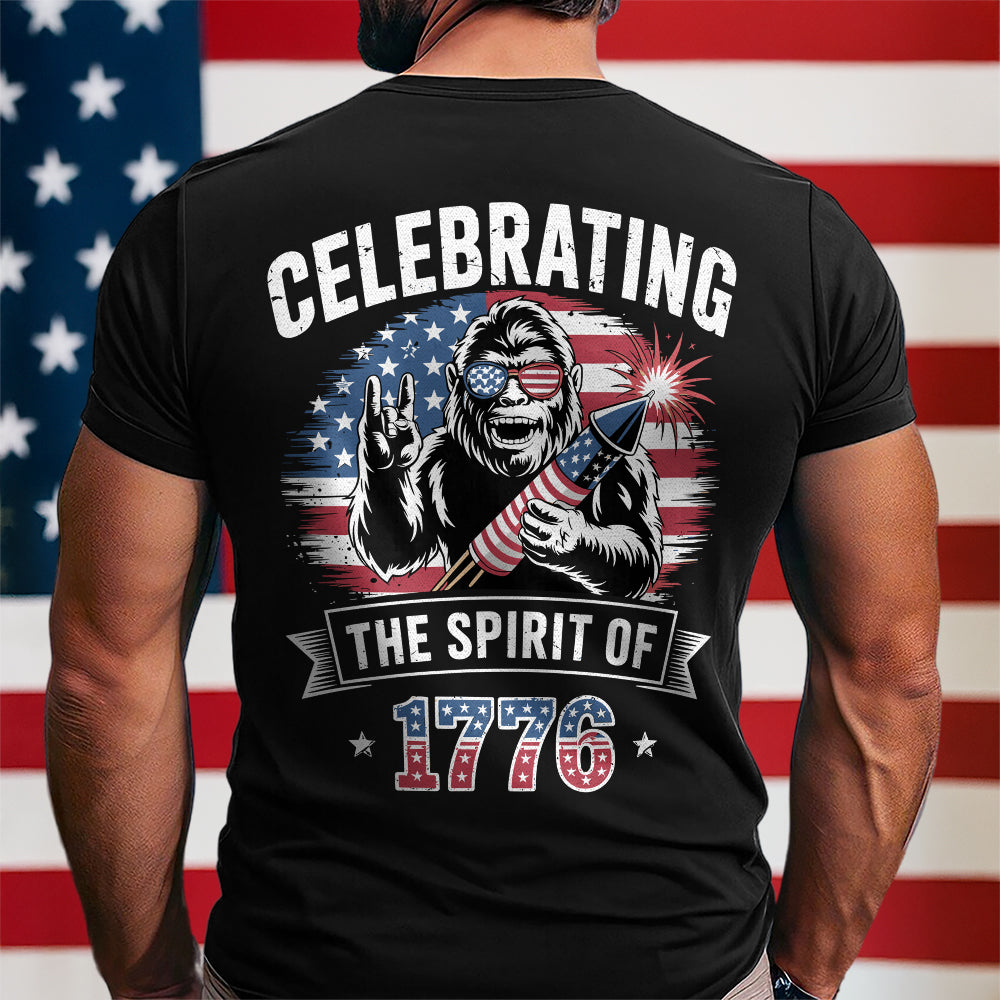 250 Years America Semiquincentennial 4th of July 2026 Back Side Dark Shirt CH07 896764