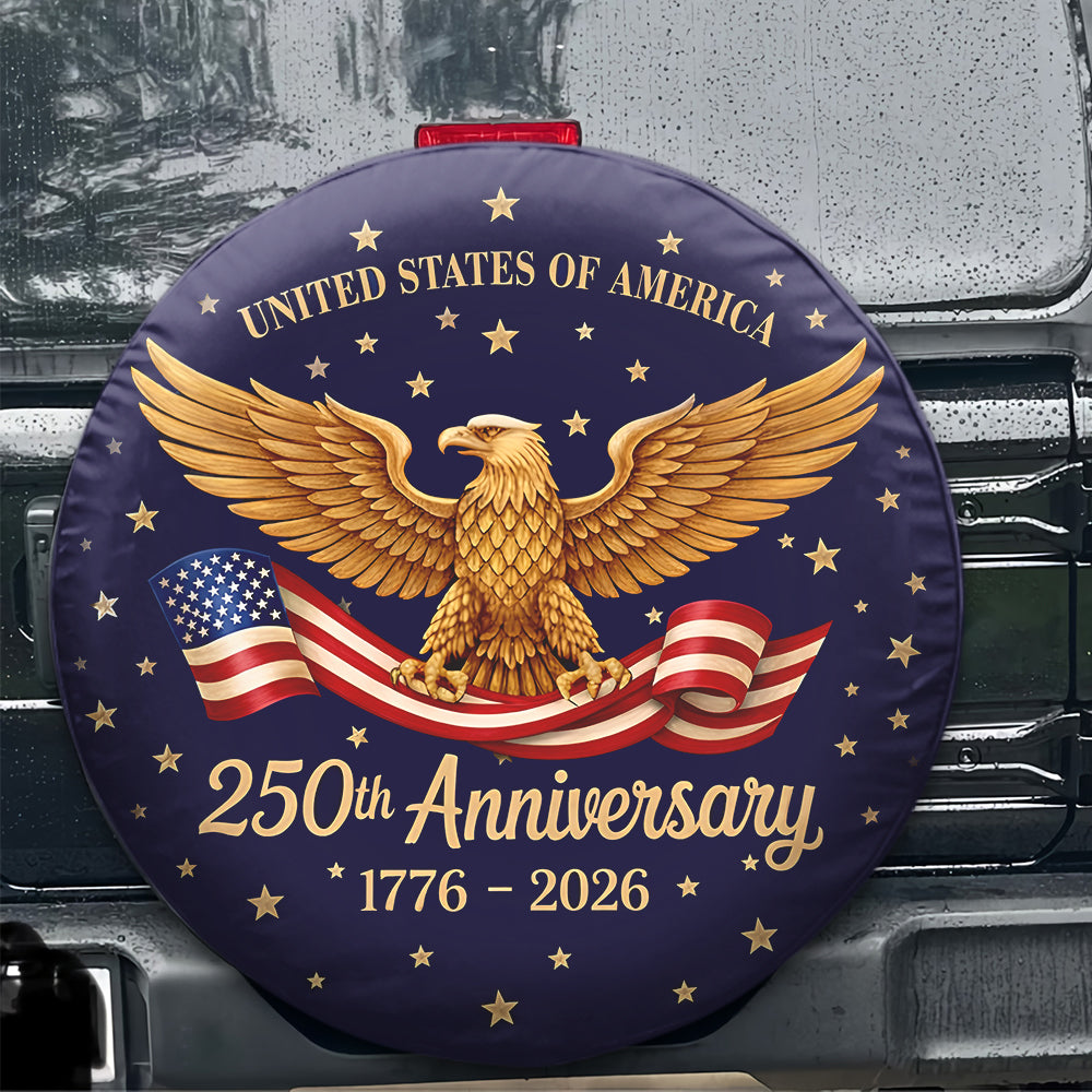 United States 250th Anniversary Tire Cover Gift for Family HA75 898958
