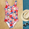 Personalized Funny Face America Flag Swimsuit Independence Day Party Gift CH07 895874