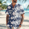Personalized Name Tropical Summer Beach Hawaii Shirt For Sport Lovers LM32 893683