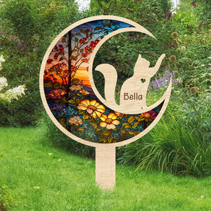 Lost The Cat Memorial Garden Stake TH10 892841