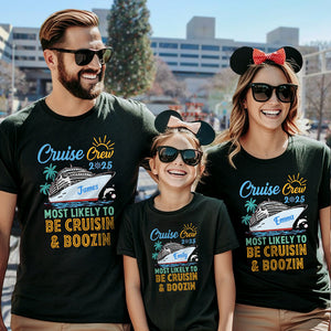 Custom Funny Cruise Crew Most Likely To Group Matching Family Shirt HO82 894874