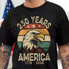250 Years Of America Dark Shirt TH10 894613