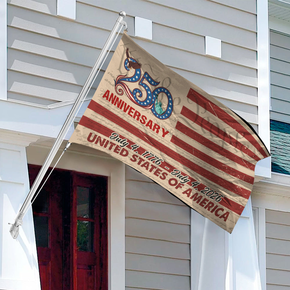 250 Anniversary Of USA Banner House Flag TH10 898303