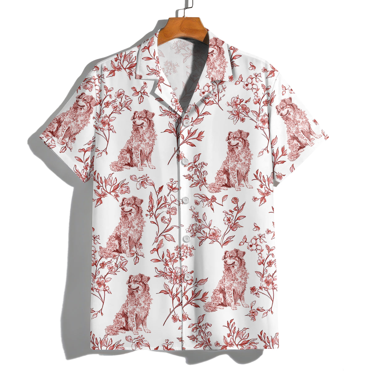 Dog Toile Fabri - Personalized Hawaiian Shirt, Gift For Dog Lover CH07 896076