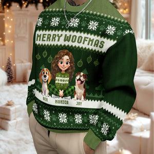 Merry Woofmas Personalized Dog Ugly Sweater HA75 898188