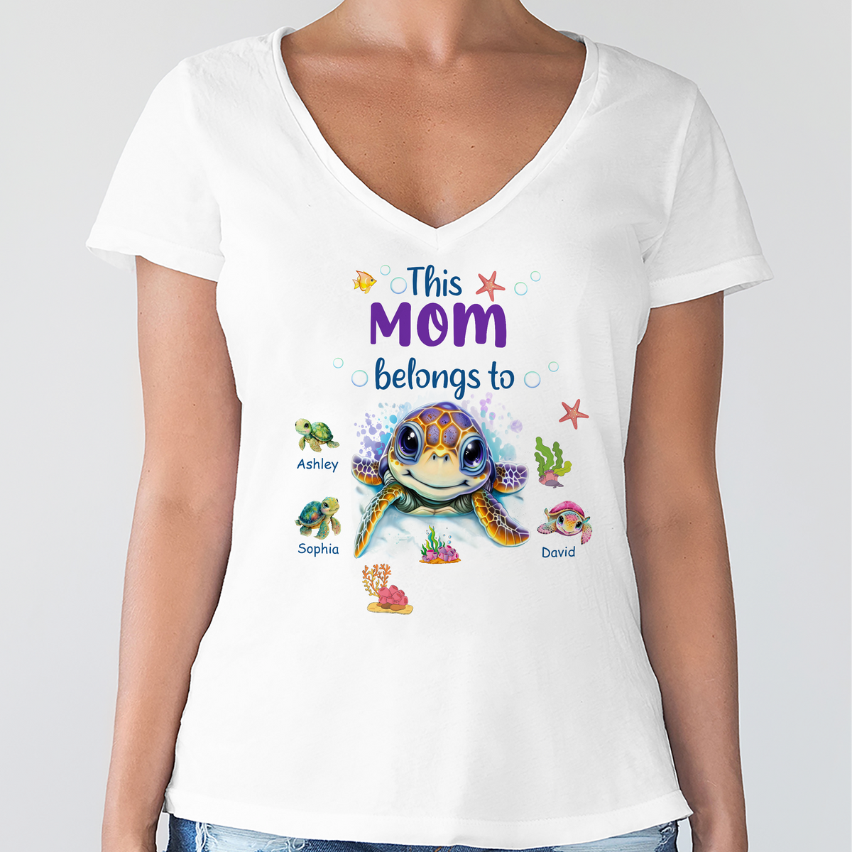 This Grandma Belongs To Turtle Mother's Day Shirt TH10 892723