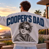 Personalized Vintage Photo Dad, Mom Shoulder to Shoulder Hoodie, Sweatshirt LM32 670475