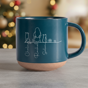 Me and My Fur Babies - Personalized Pet & Owner Pottery Mug CH07 899972