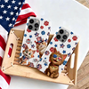 Custom 3D Cat US Flag Personalized Phone Case HA75 920322