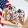 Custom 3D Dog US Flag Personalized Phone Case HA75 920320