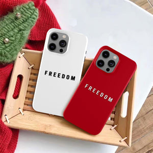 Red White Charlie Kirk Freedom Patriot Phone Case LM32 65761