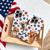 Custom Photo Dog US Pattern Personalized Phone Case HA75 921088