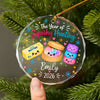 Personalized Squishy Hunting Christmas Glass Ornament Funny 2026 Holiday Keepsake LM32 670145