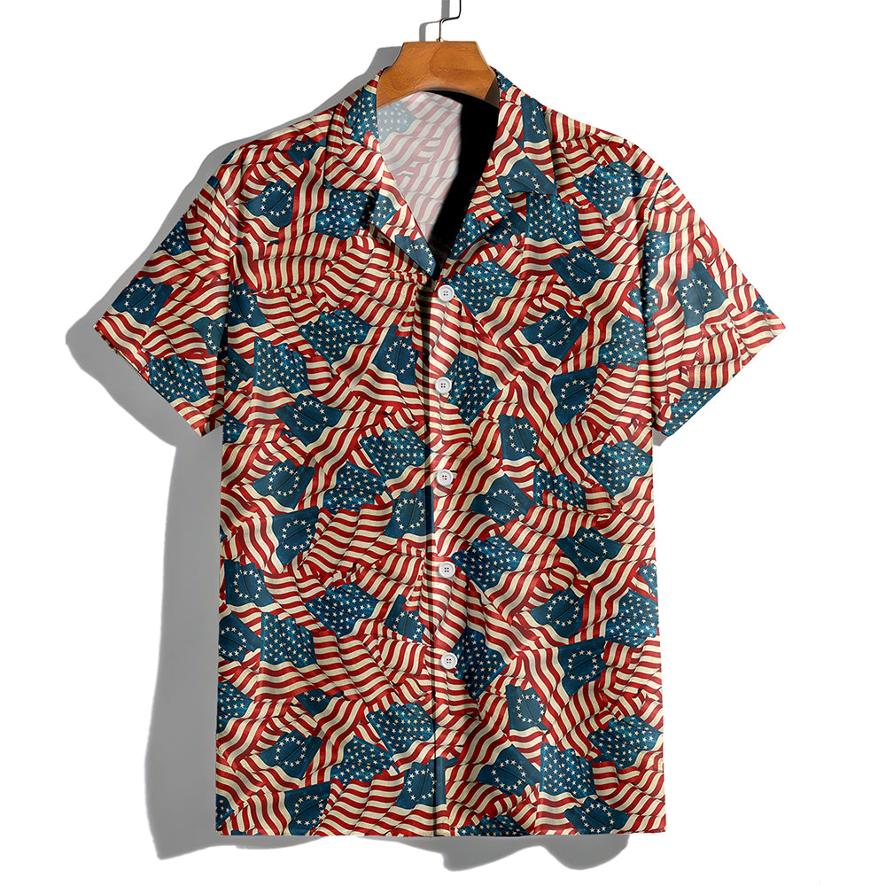 Personalized America 250th Birthday Hawaii Shirt HO82 901454