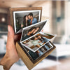 Custom Pull Out Photo Our Memory Keepsake Wooden Photo Box LM32 893411