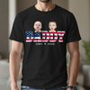Custom Funny Face American Flag Daddy Family Shirt For Father's Day LM32 893541