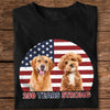 Custom Photo 250 Years Strong Dog Cat Vintage Retro Dark Shirt HO82 901282
