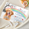 Custom Photo One By My Side Forever In My Heart Dog Cat Memorial Building Block CH07 911650