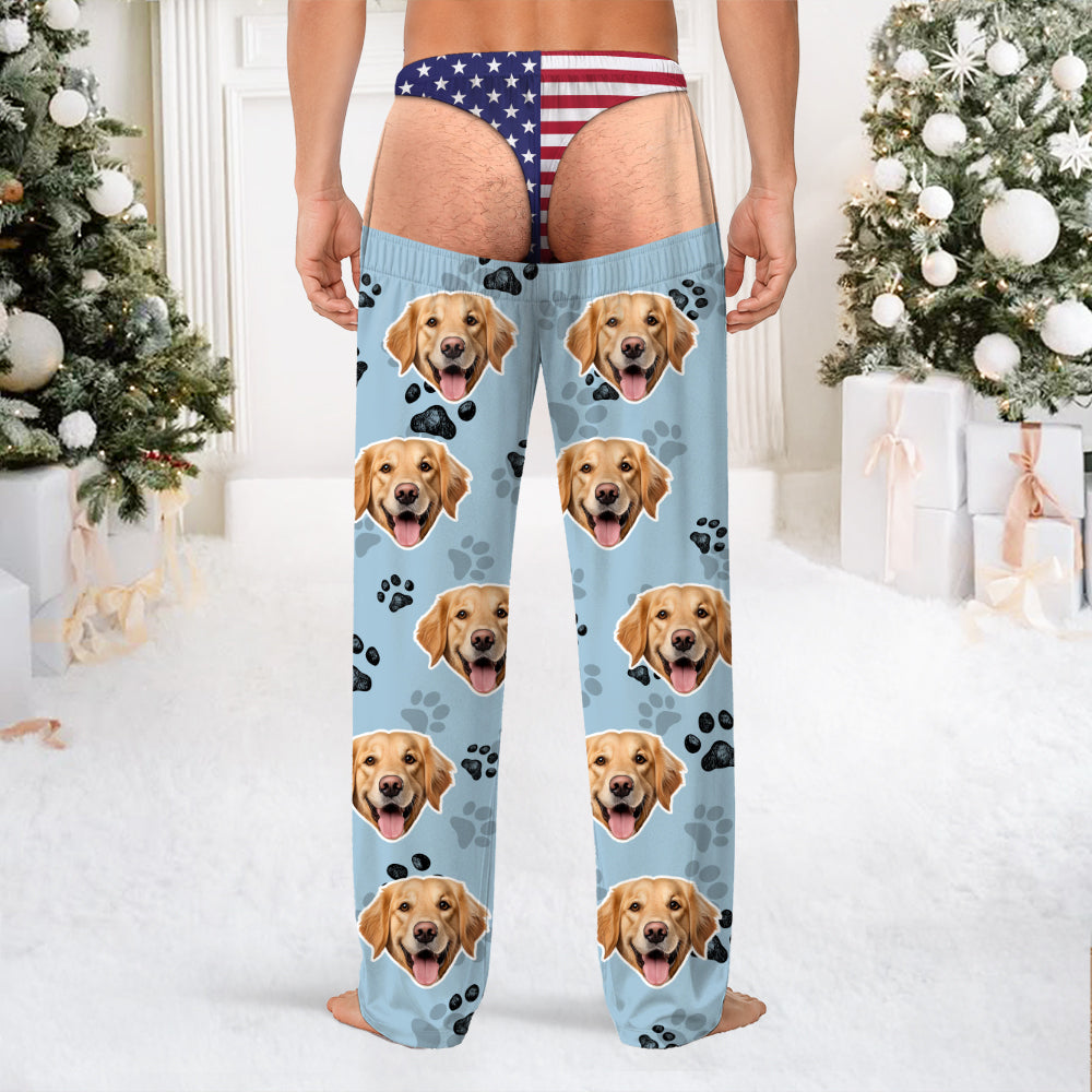 Custom Pet Photo Funny Sweatpants Pet Lover Gift CH07 180518