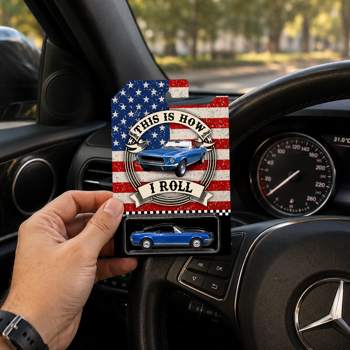 Custom Car Photo This is How I Roll Wheels Packaging Gift For Car Lovers CH07 911924