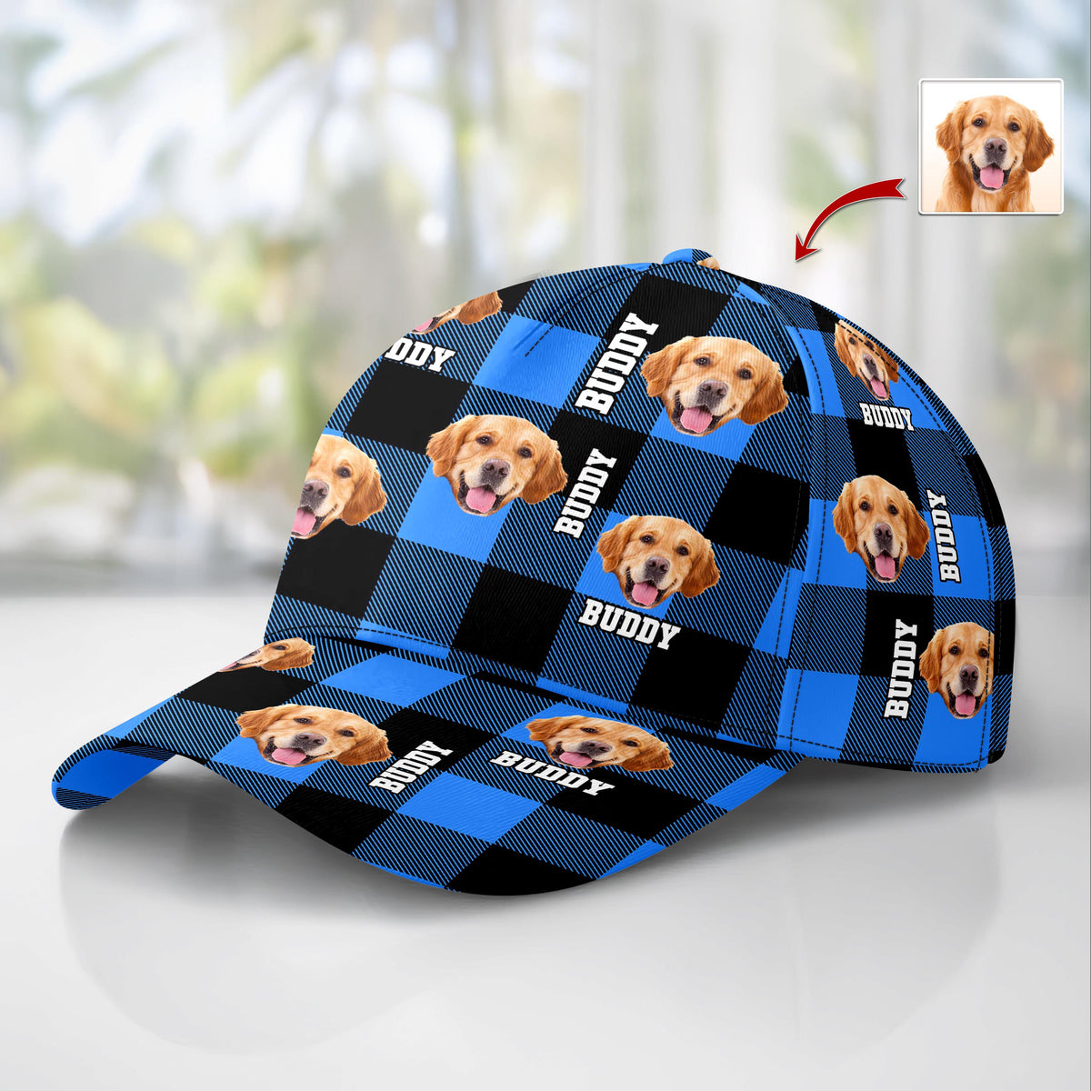 Custom Photo Name Dog Cat Classic Cap TH10 894367