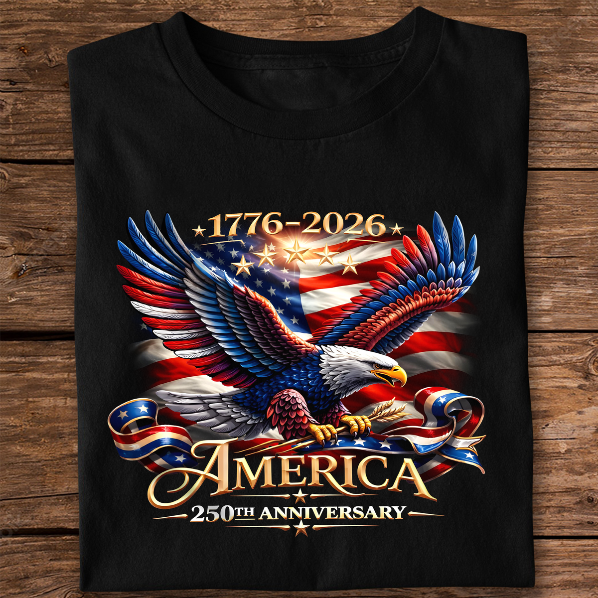 America 250th Anniversary America Patriotic Shirt, USA 250 Years Dark Shirt CH07 910960