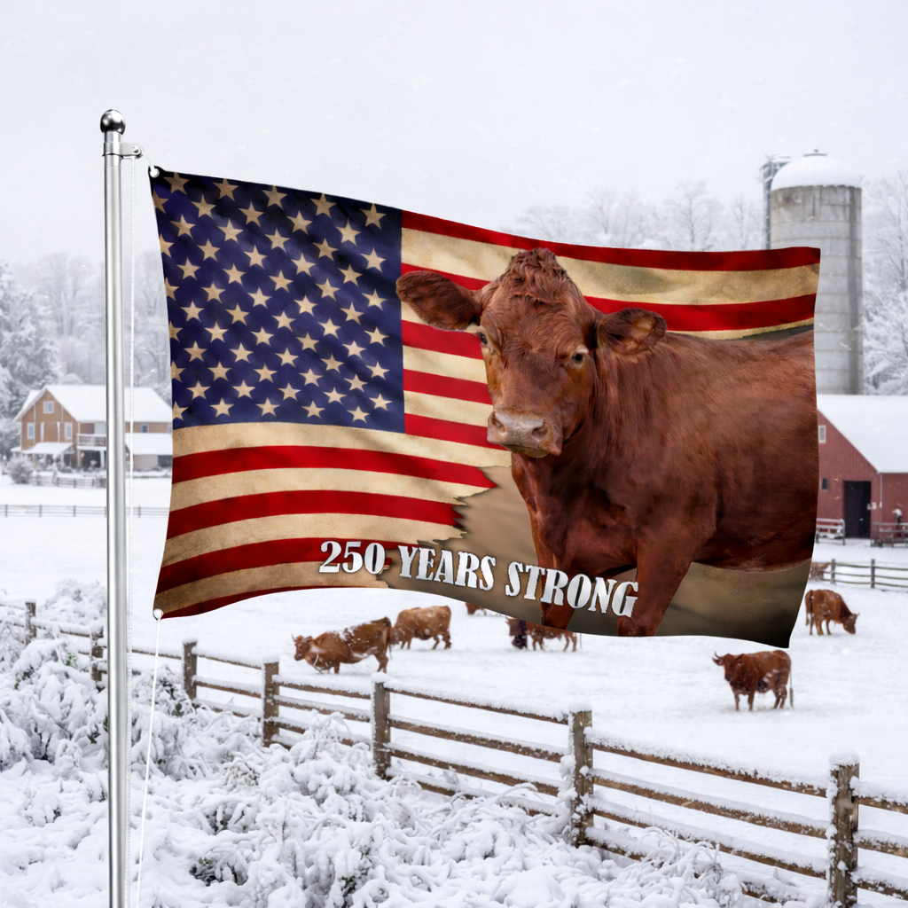 Custom Photo 250 Years Strong House Flag For Farmer TH10 898843